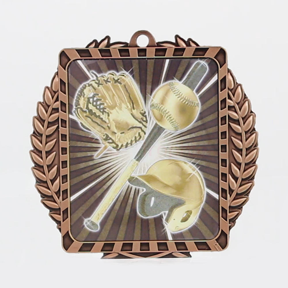 Lynx Wreath Baseball Bronze