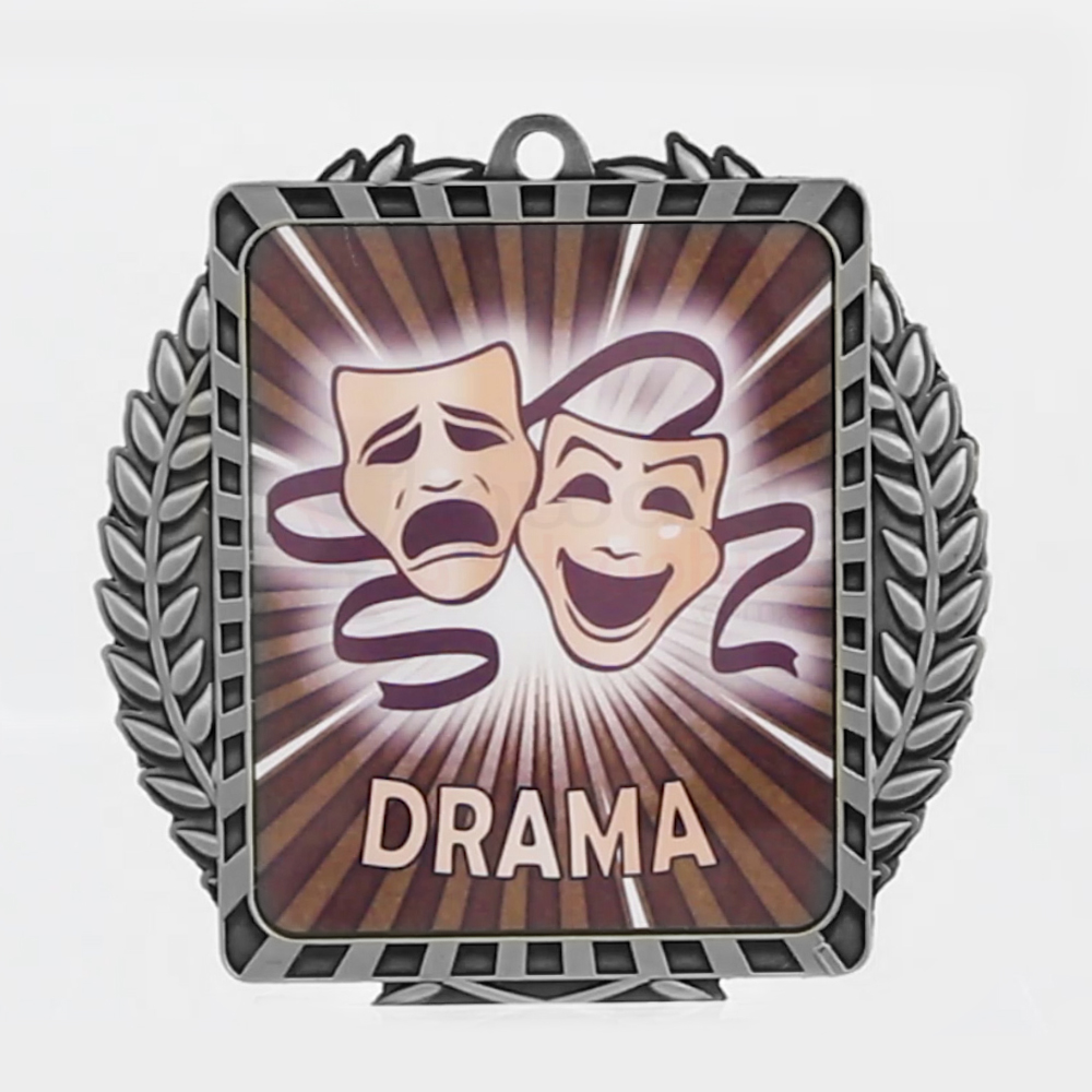 Lynx Wreath Drama Silver