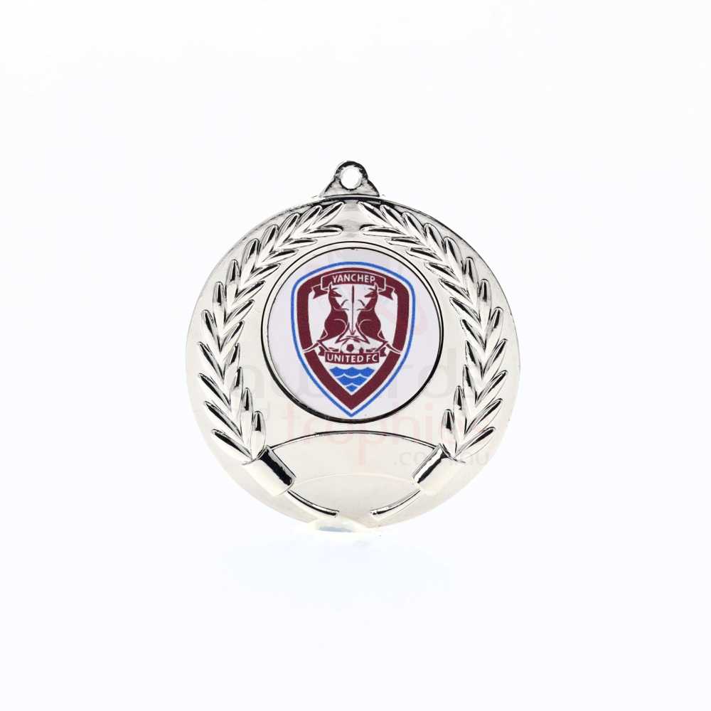 Artemis Personalised Medal 50mm - Shiny Silver
