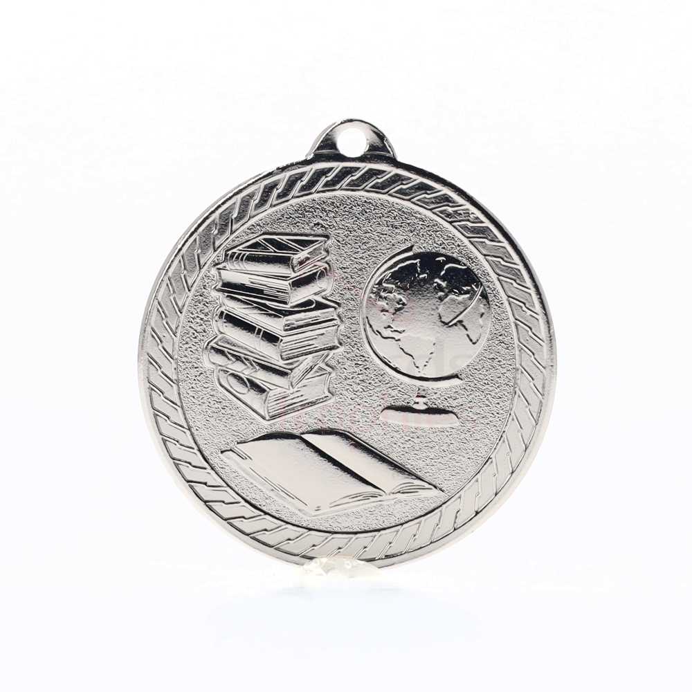 Chevron Knowledge Medal 50mm - Silver