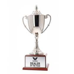 Nickel Plated Perpetual Cup with Lid 500mm