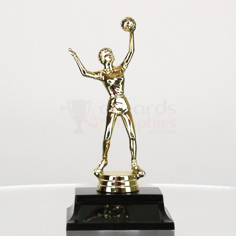 Volleyball figurine on base, female 175mm