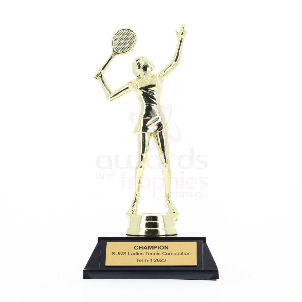 Female Tennis Figurine 175mm