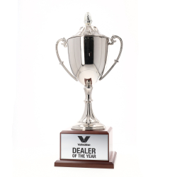 Nickel Plated Cups with Lid 370mm