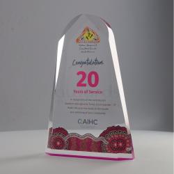 Mirage Pink Acrylic  195mm