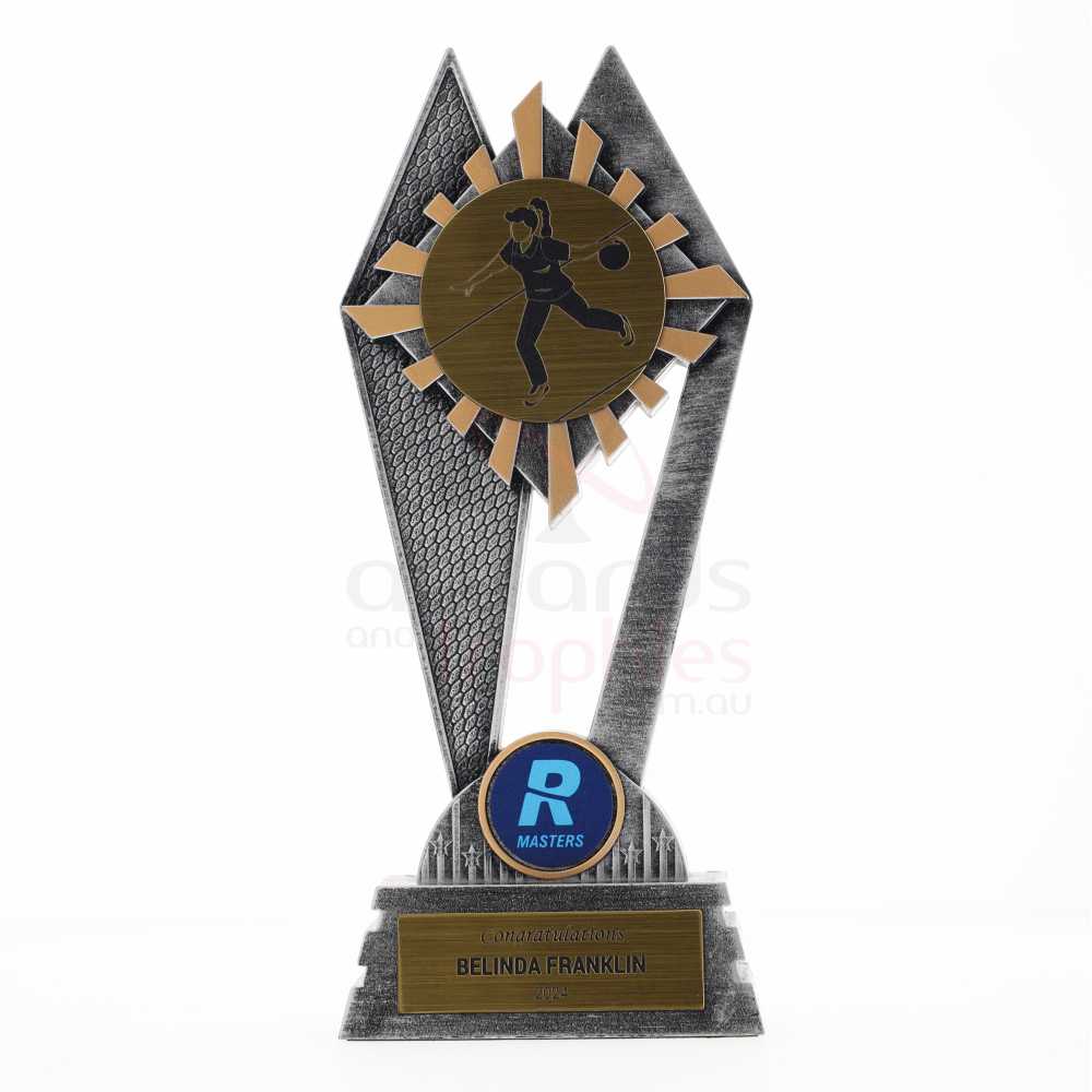Female Tenpin Bowling Shiny Peak 180mm