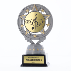 Music Silver Torch 150mm