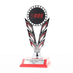 Plume Silver/Red 185mm