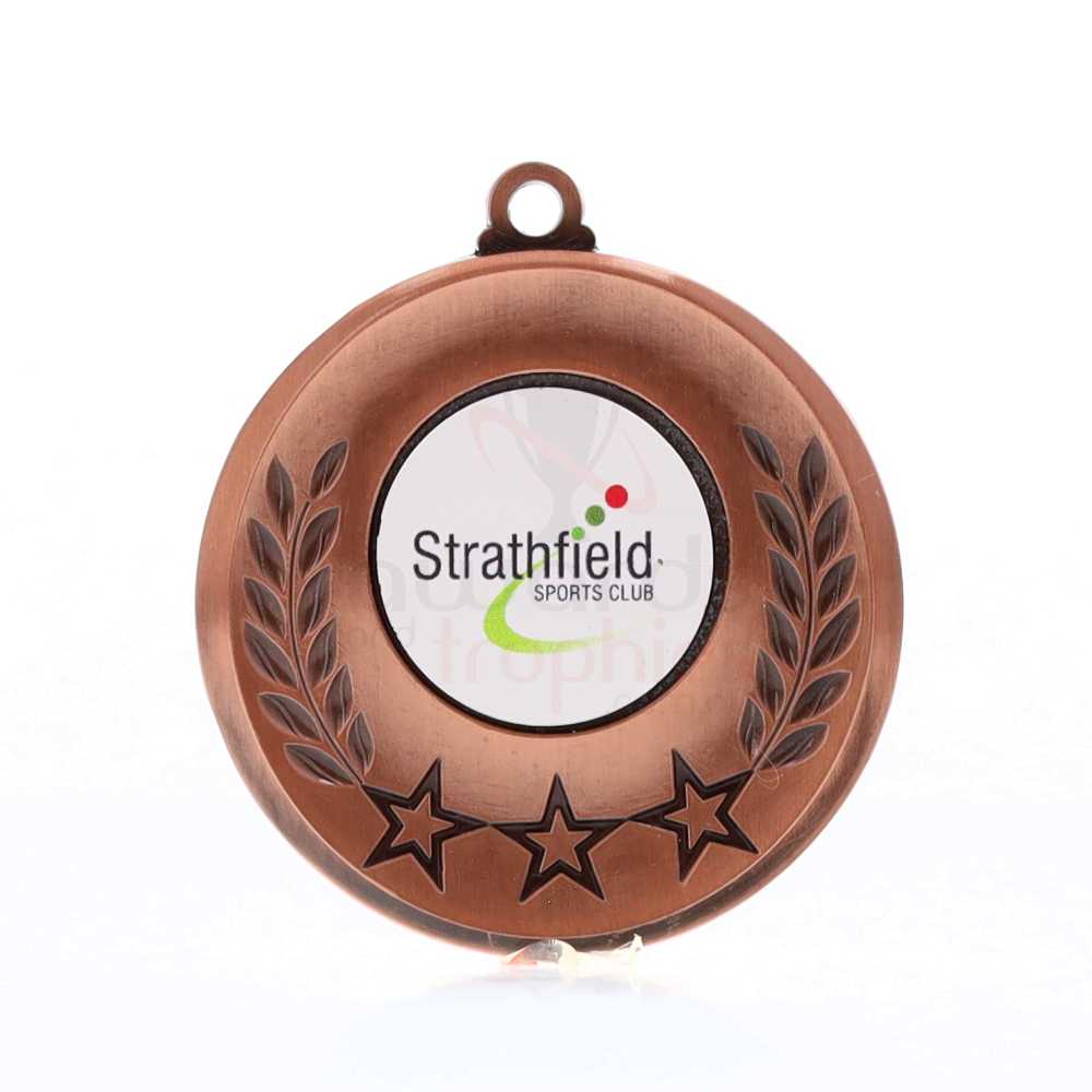 Olympia Personalised Medal 50mm Bronze 