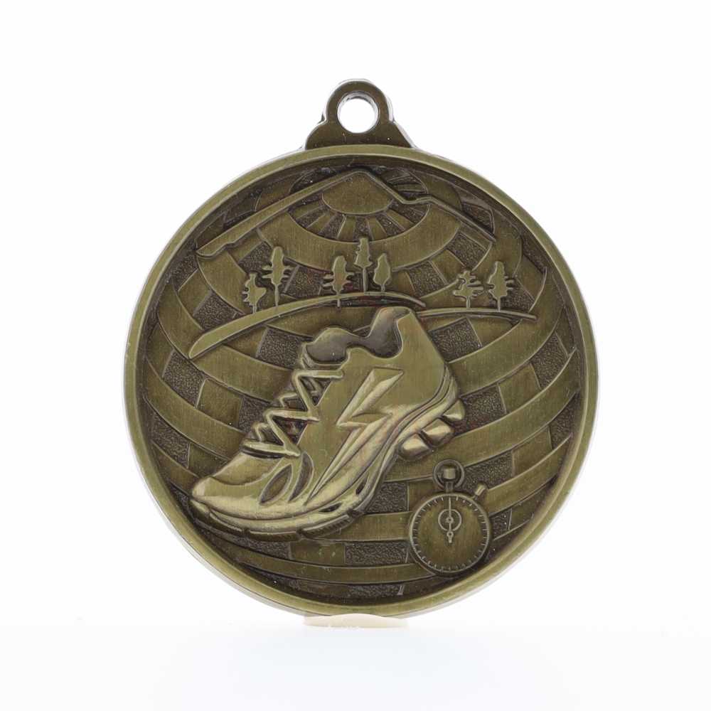 Global Cross Country Medal 50mm Gold 