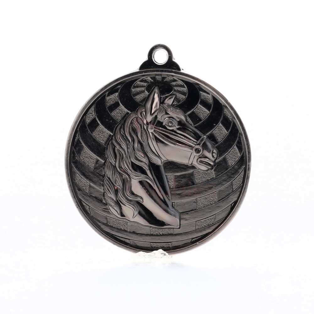 Global Equestrian Medal 50mm Silver 