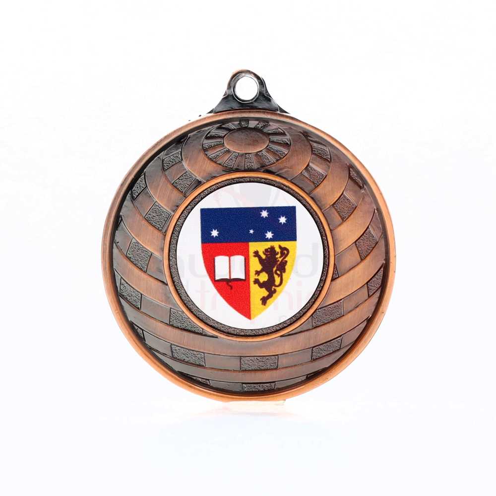 Global Personalised Medal 50mm Bronze 