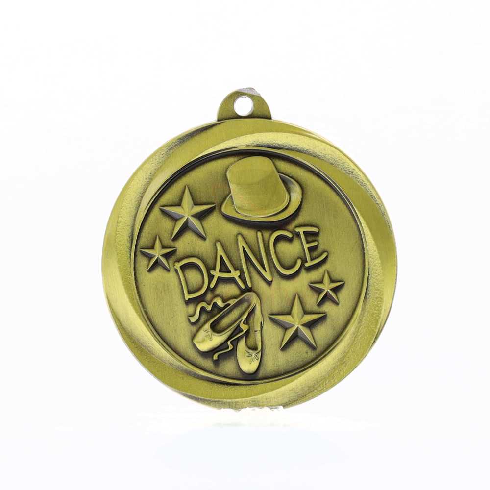 Econo Dance Medal 50mm Gold