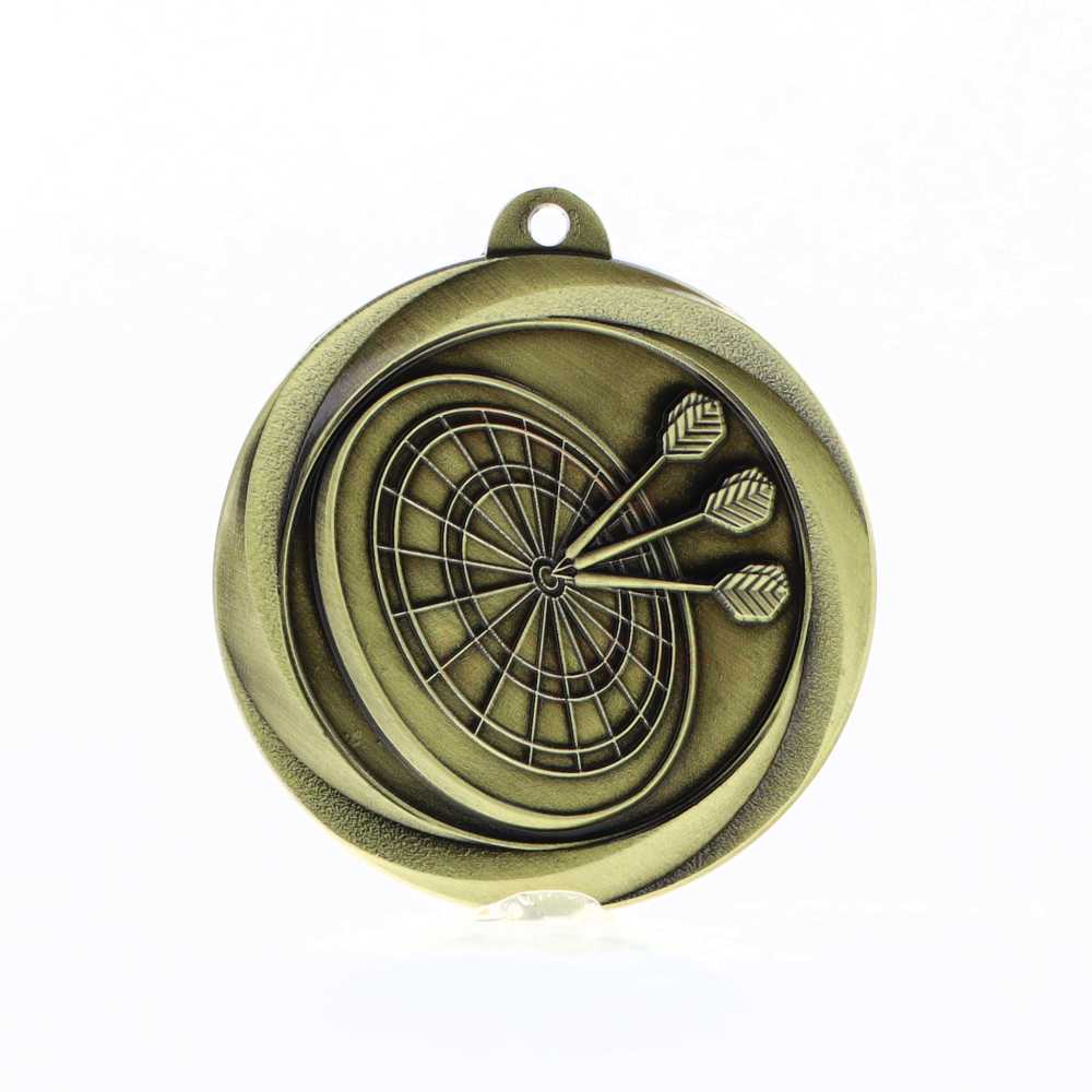 Econo Darts Medal 50mm Gold