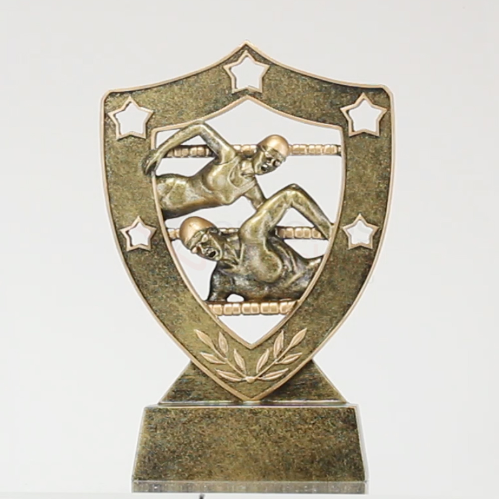 Swimming Shield Stand with Stars 155mm