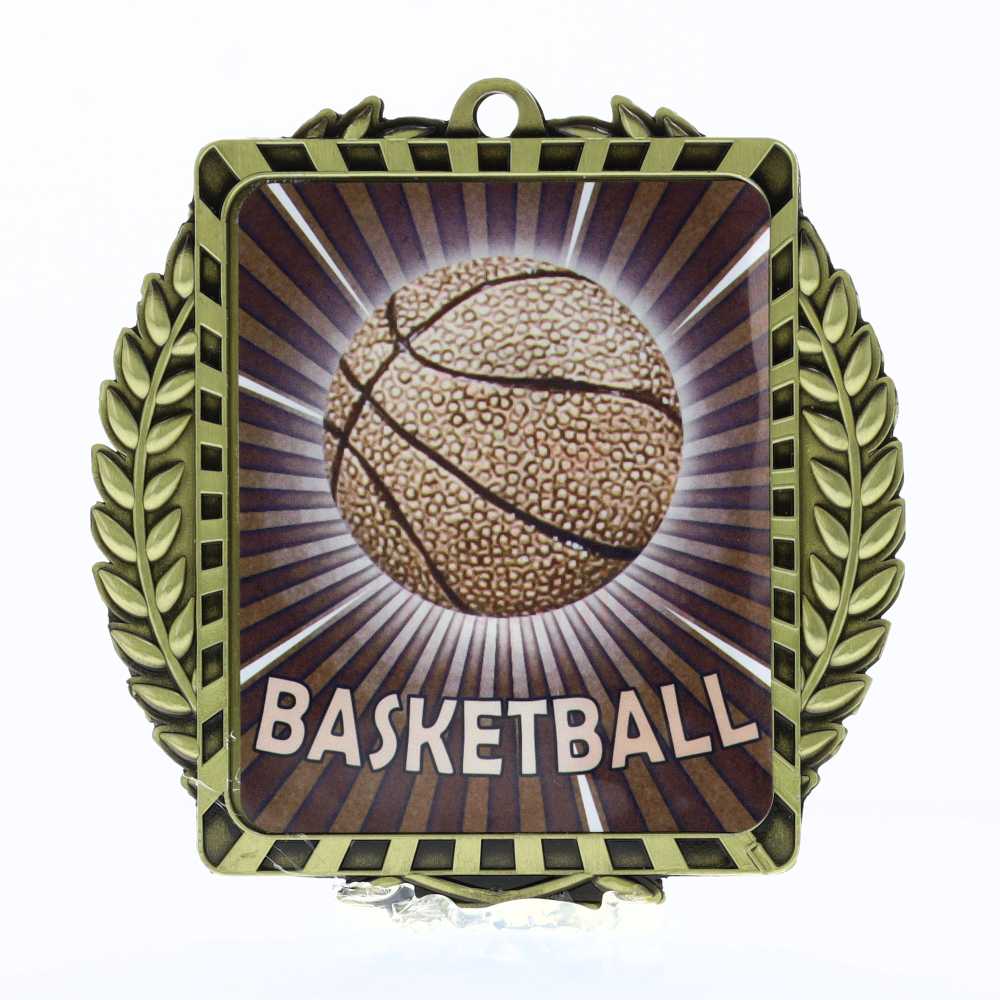 Lynx Wreath Basketball Gold
