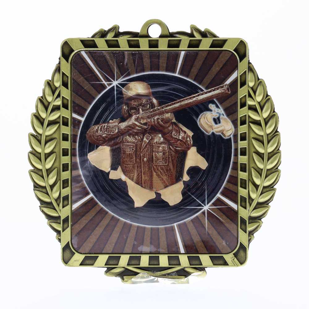 Lynx Wreath Clay Pigeon Gold