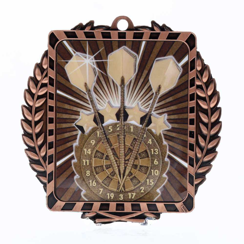 Lynx Wreath Darts Bronze