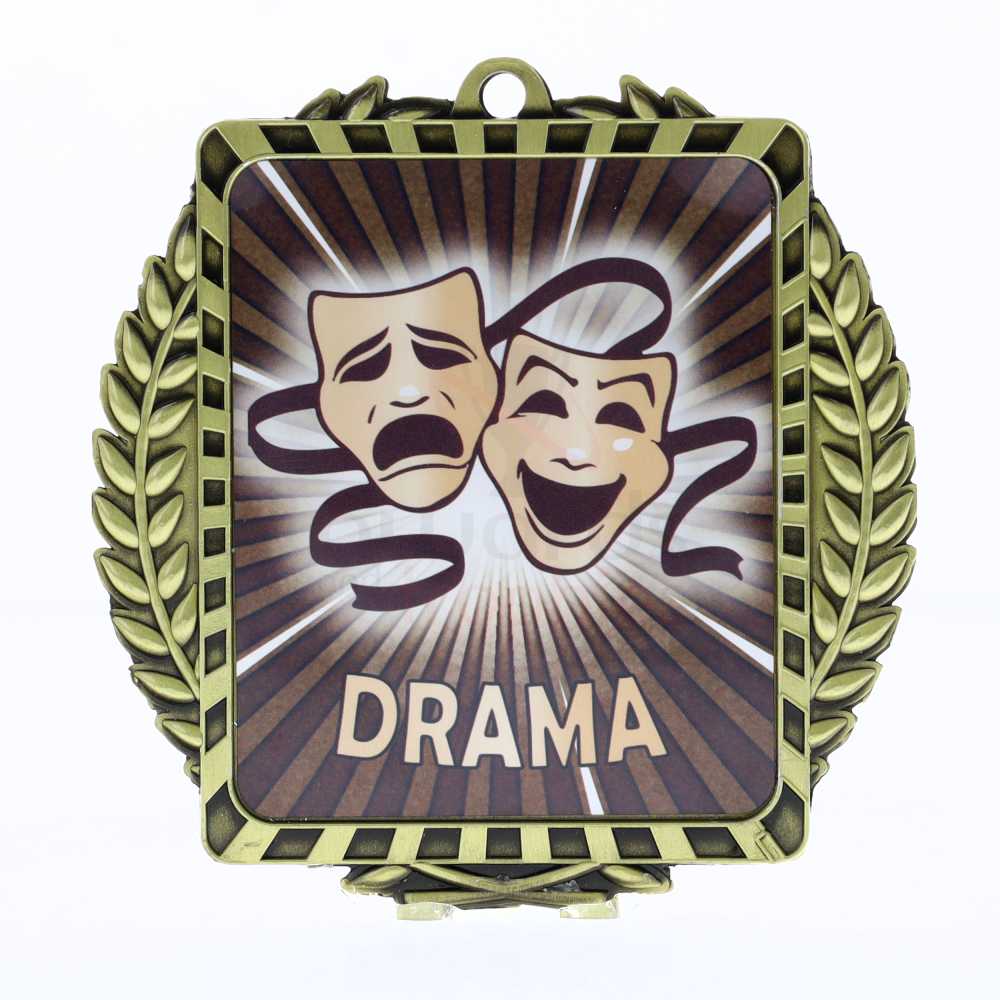 Lynx Wreath Drama Gold