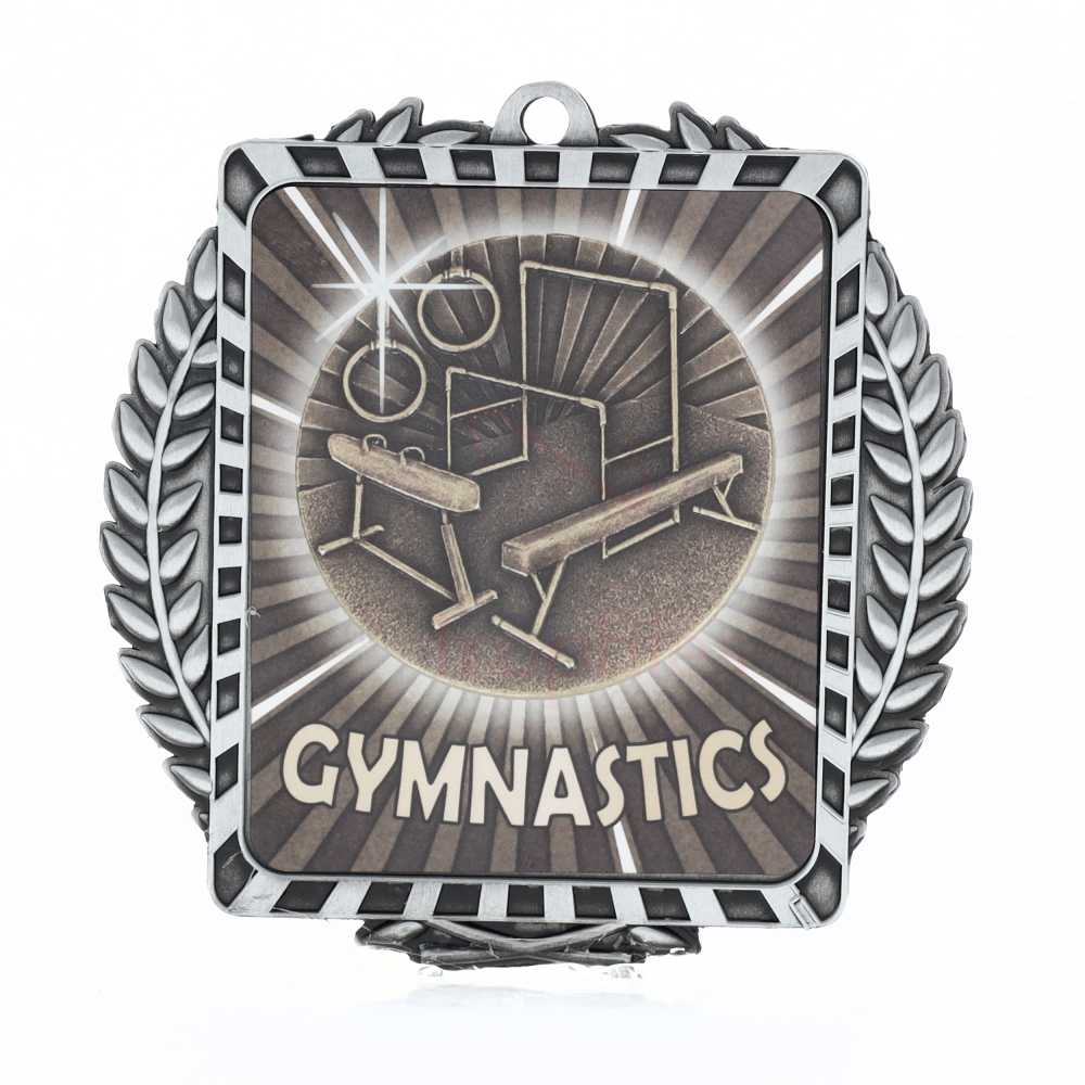 Lynx Wreath Gymnastics Silver
