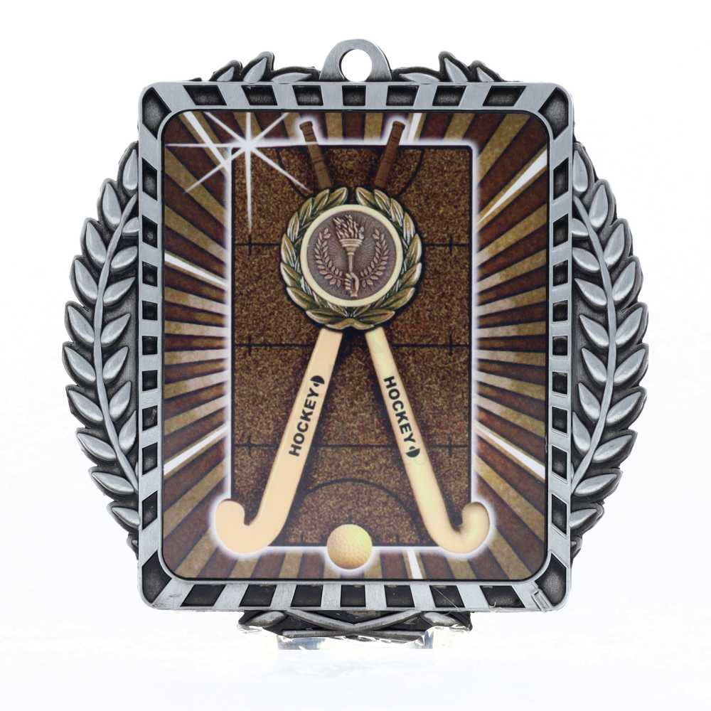 Lynx Wreath Hockey Silver