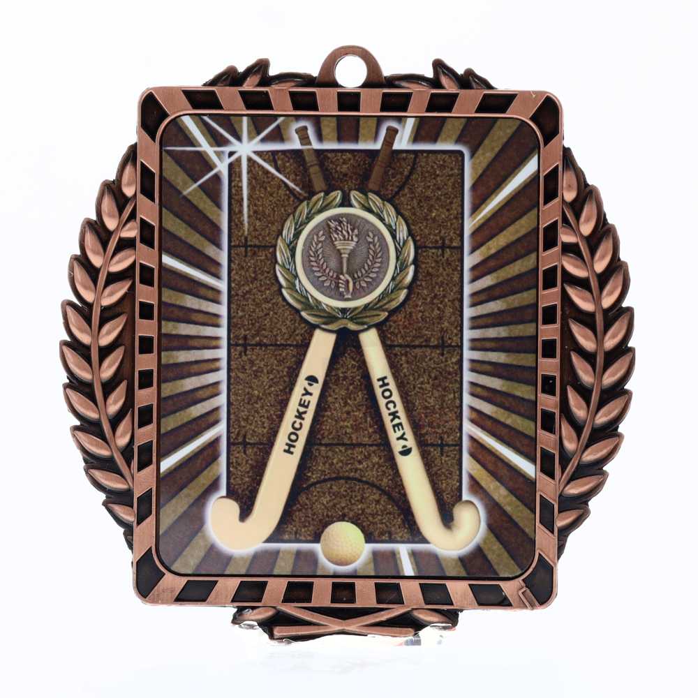Lynx Wreath Hockey Bronze