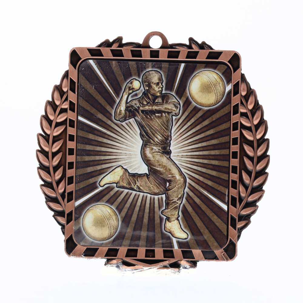 Lynx Wreath Male Bowler Bronze