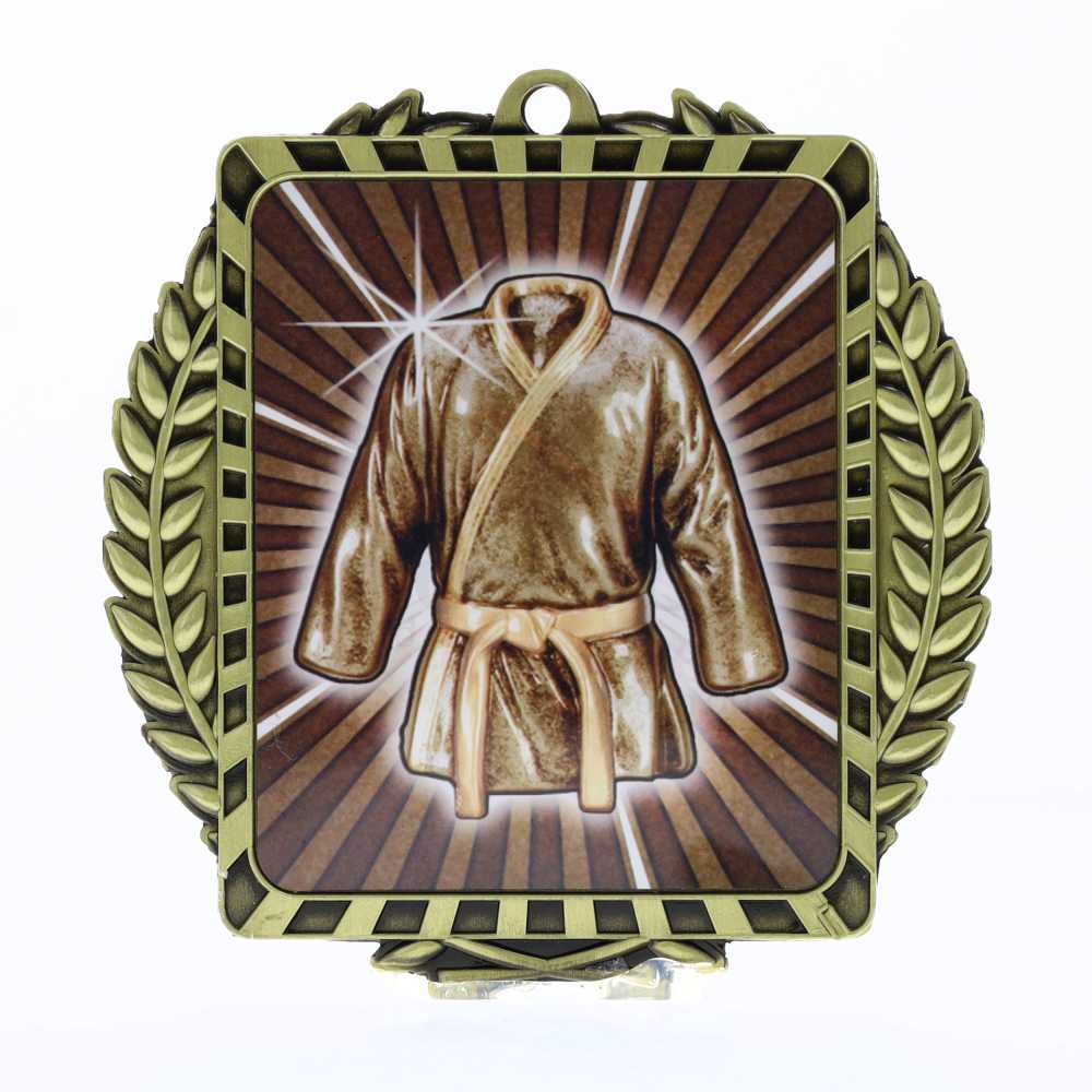 Lynx Wreath Martial Arts Gold