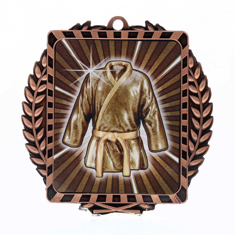Lynx Wreath Martial Arts Bronze