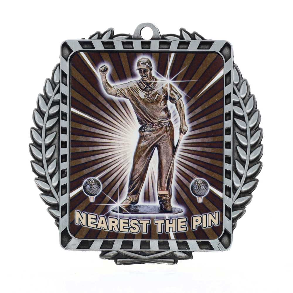 Lynx Wreath Nearest the Pin Silver