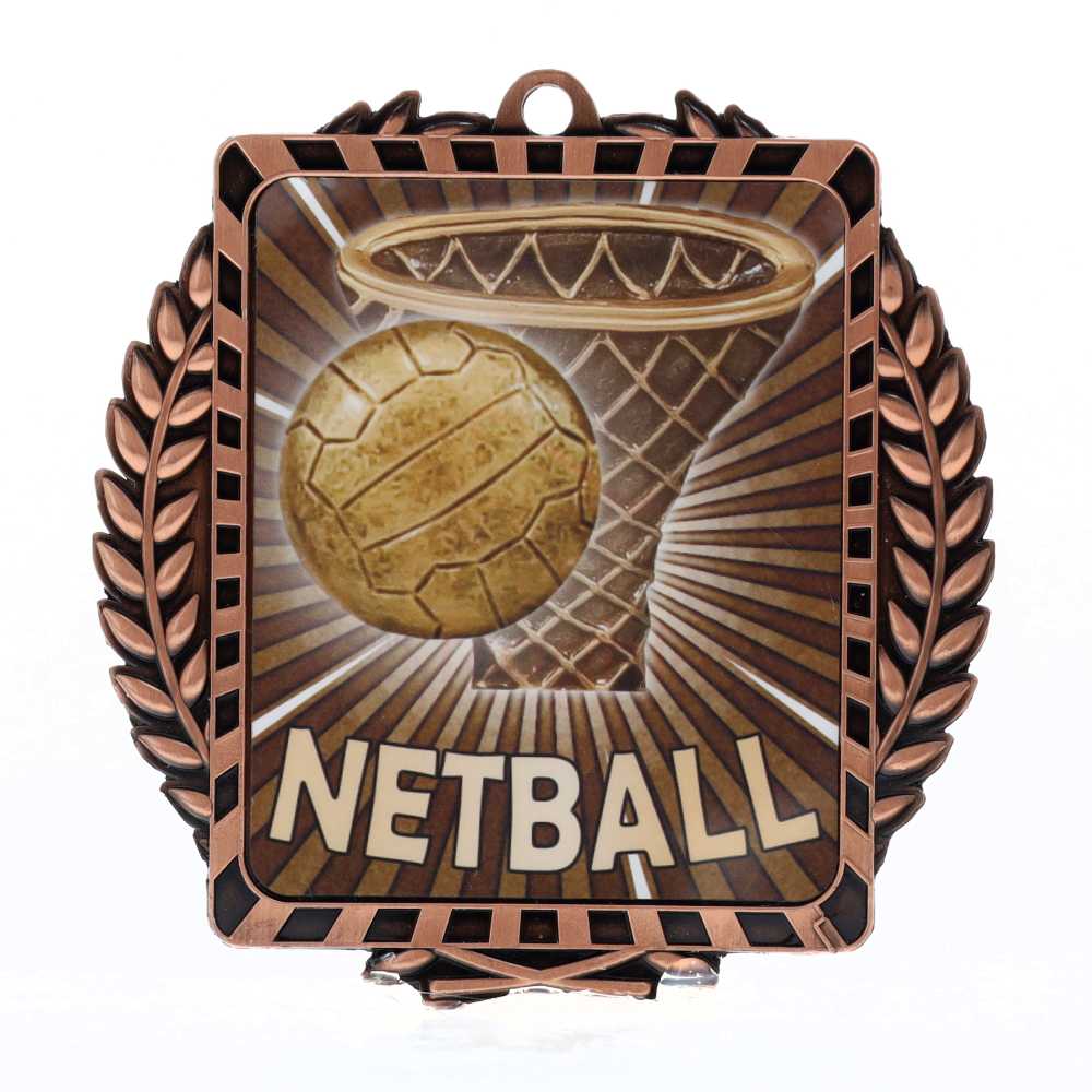 Lynx Wreath Netball Bronze
