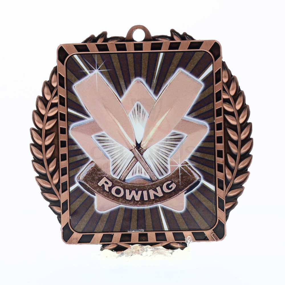 Lynx Wreath Rowing Medal Bronze