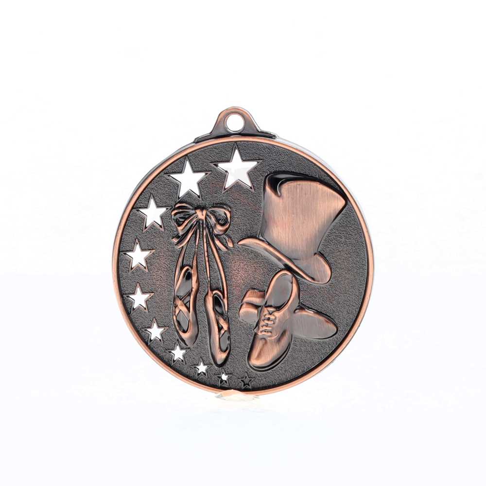 Star Dance Medal 52mm Bronze