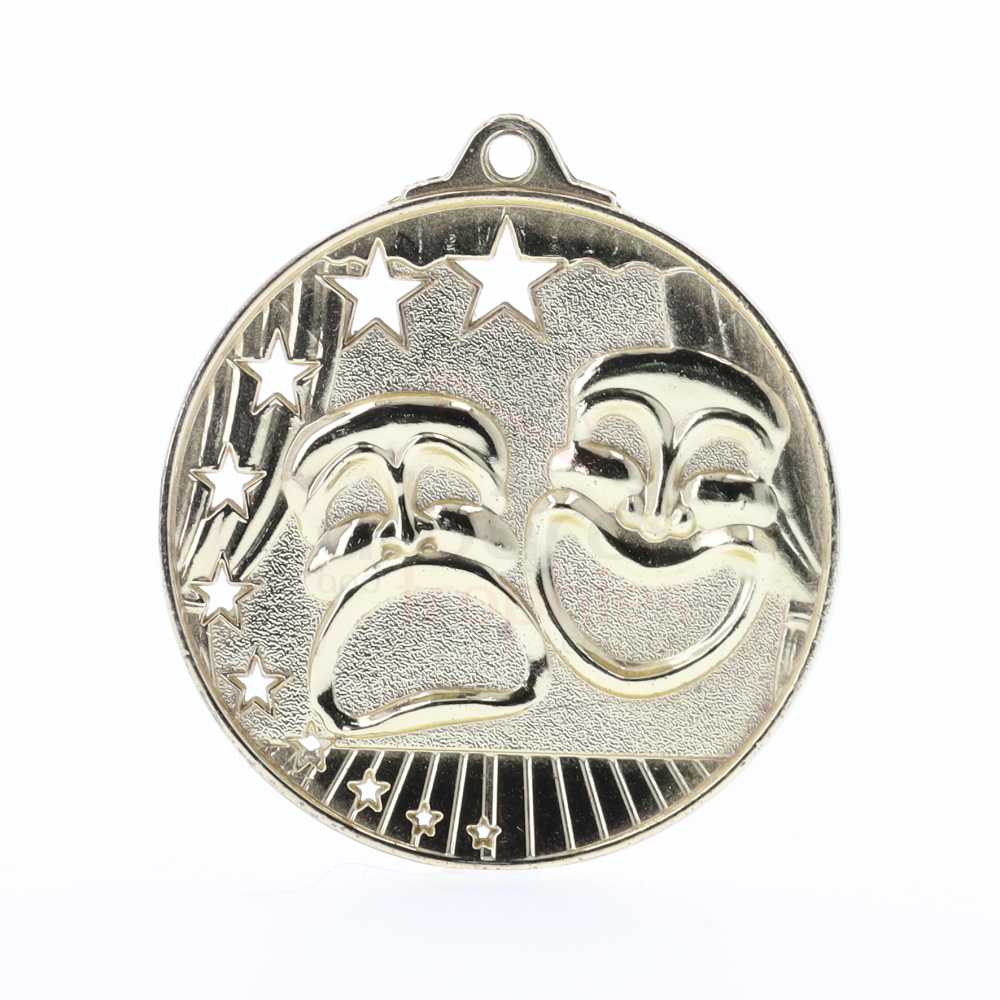 Star Drama Medal 52mm Gold