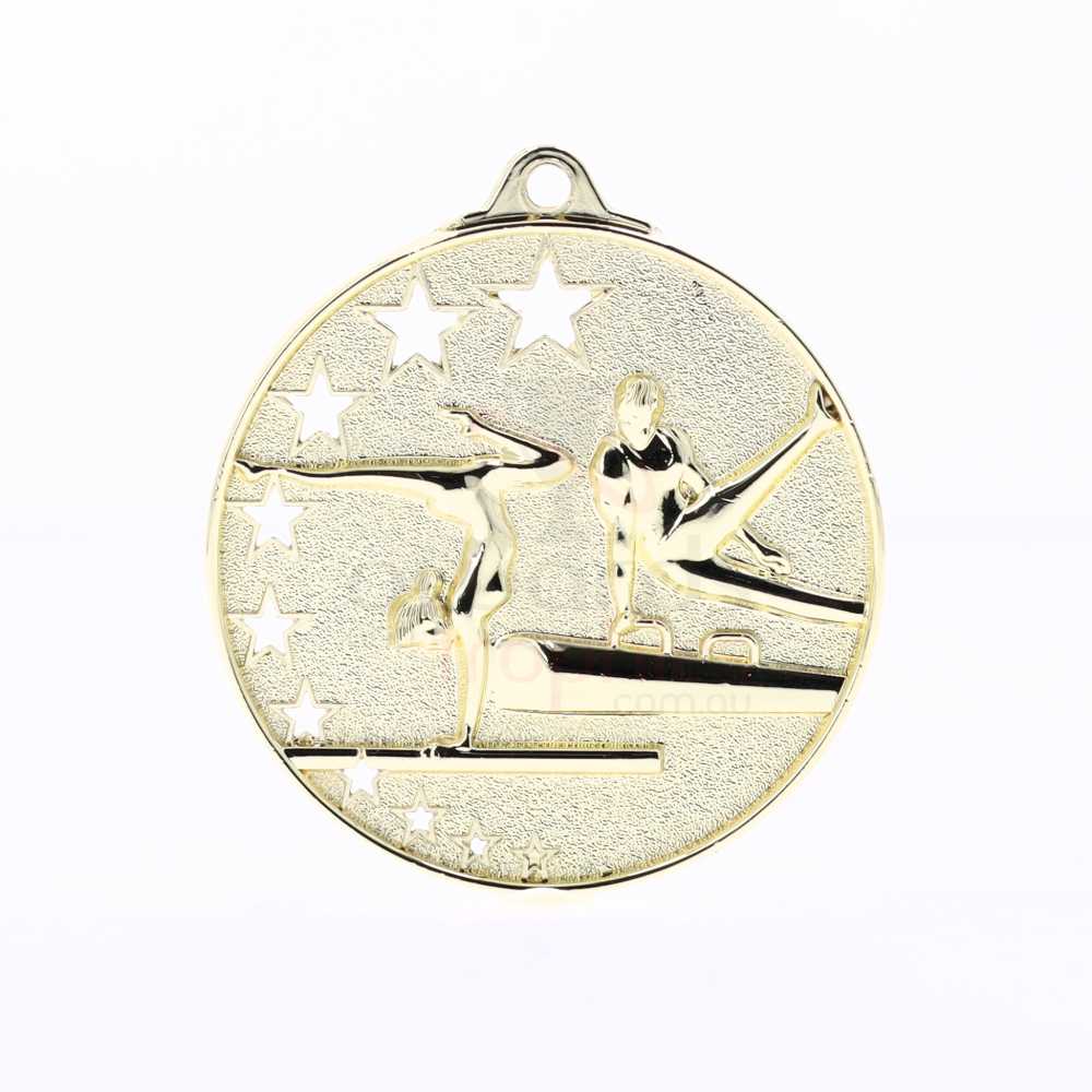 Star Gym Medal 52mm Gold