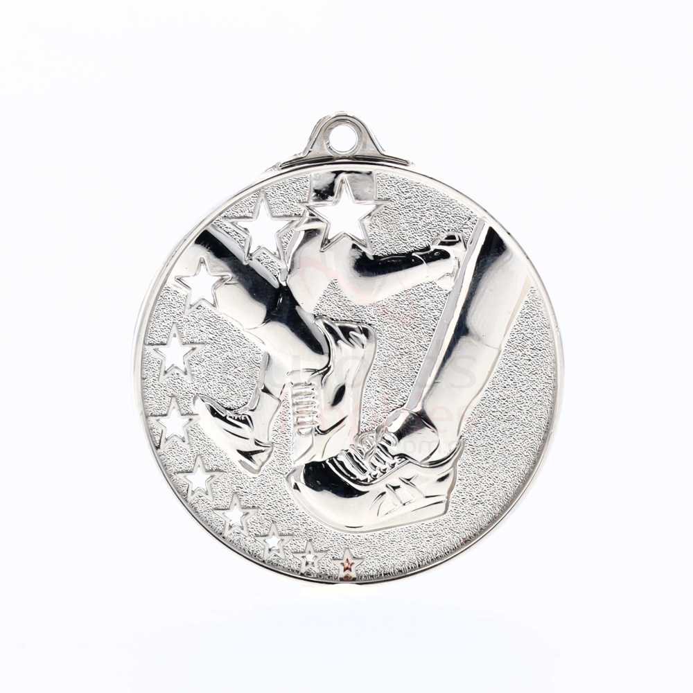 Star Track Medal 52mm Silver