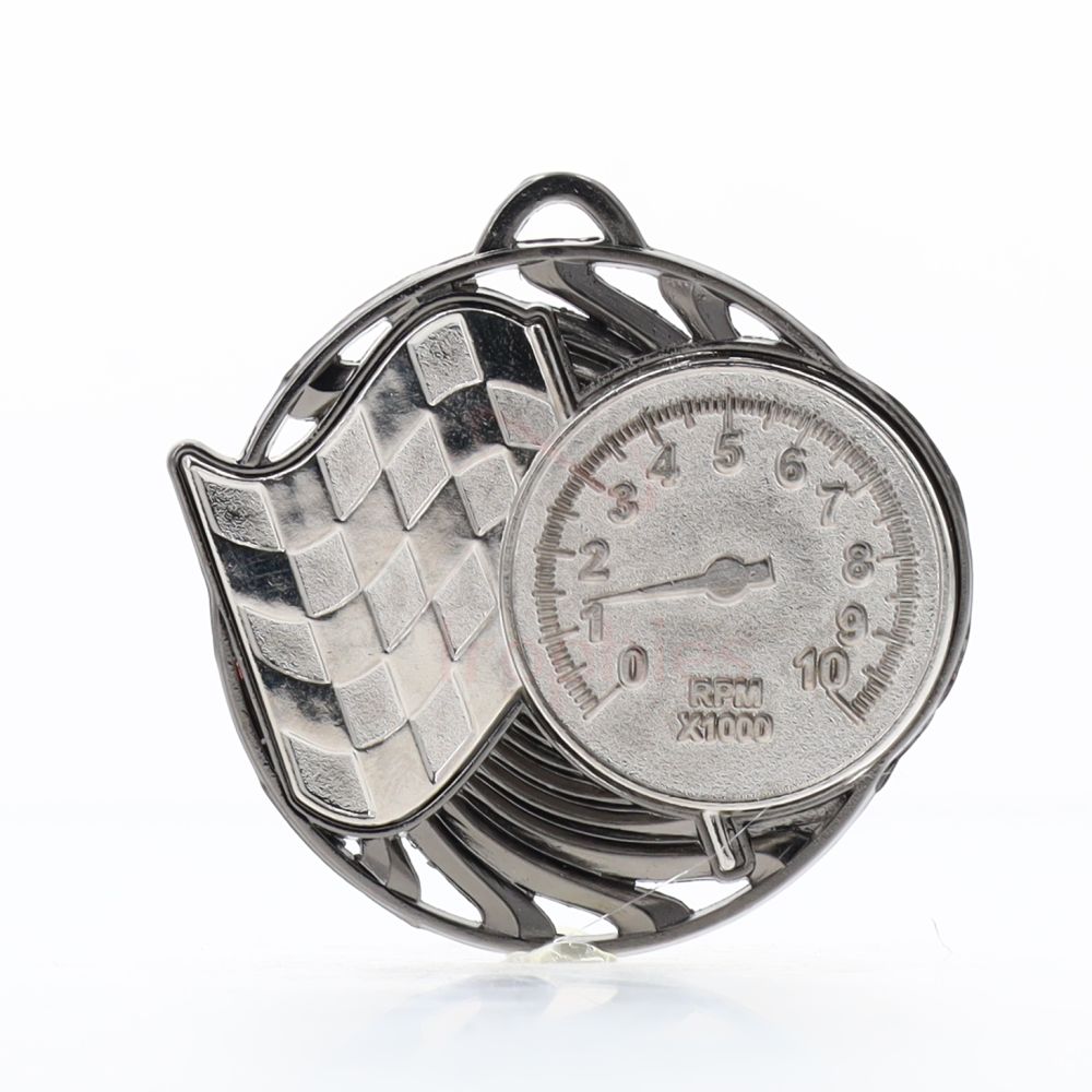 Vortex Motorsport Medal 55mm Silver