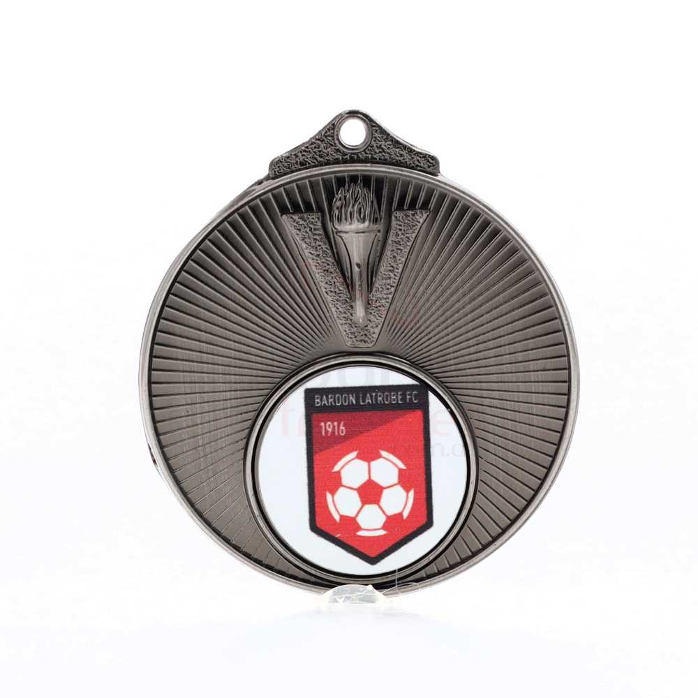 Victory Personalised Medal 50mm Silver
