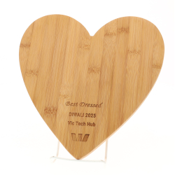 Bamboo Cutting Board - Heart