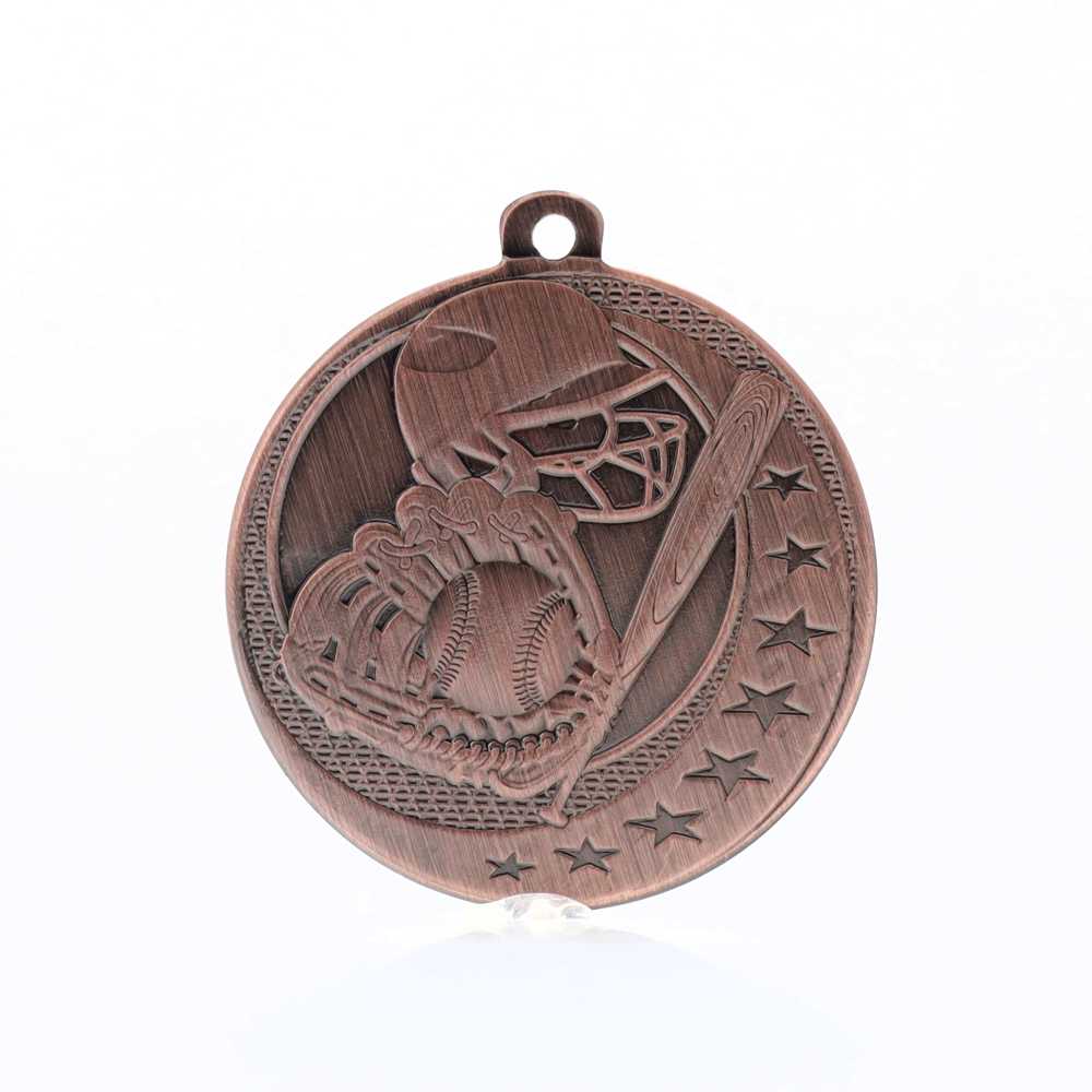 Baseball Wayfare Medal Bronze 50mm