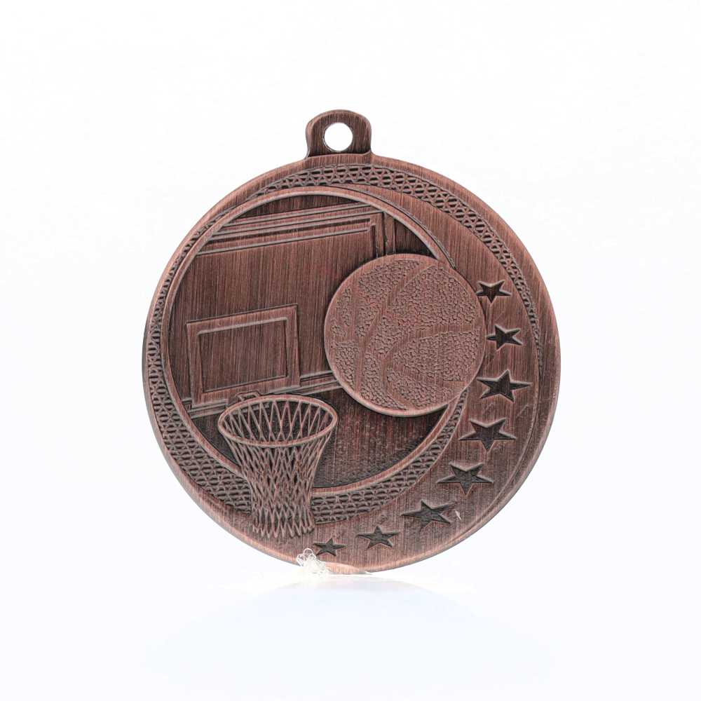 Basketball Wayfare Medal Bronze 50mm