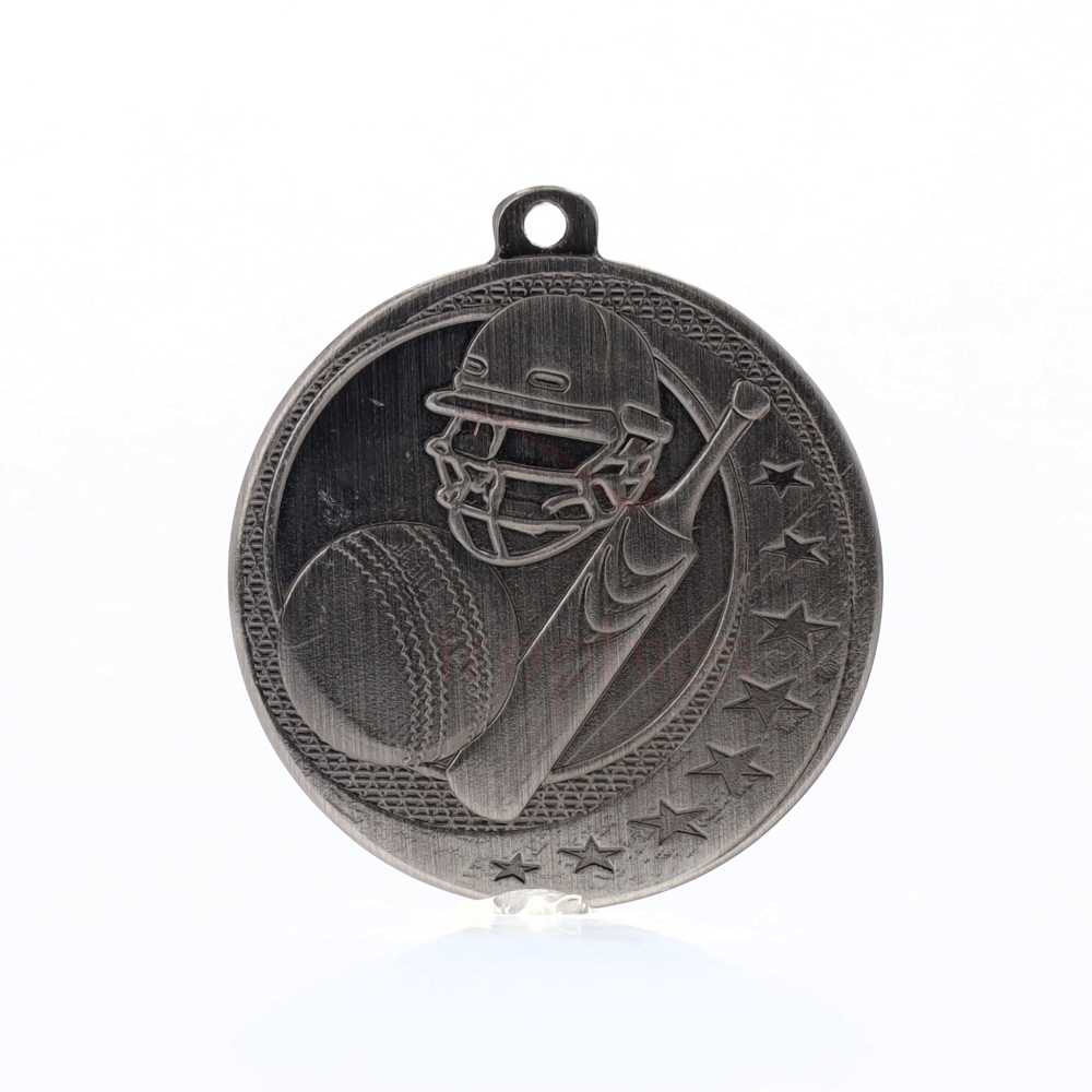 Cricket Wayfare Medal Silver 50mm