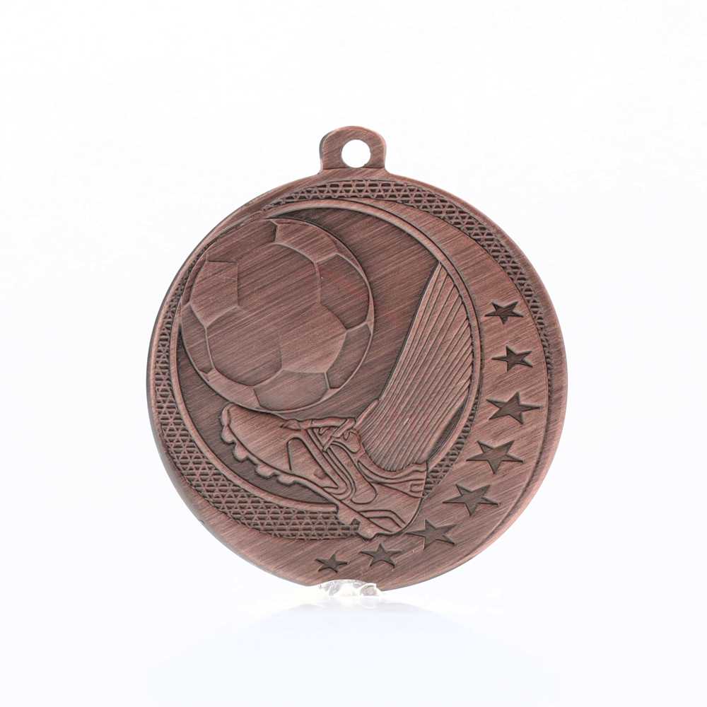 Soccer Wayfare Medal Bronze 50mm