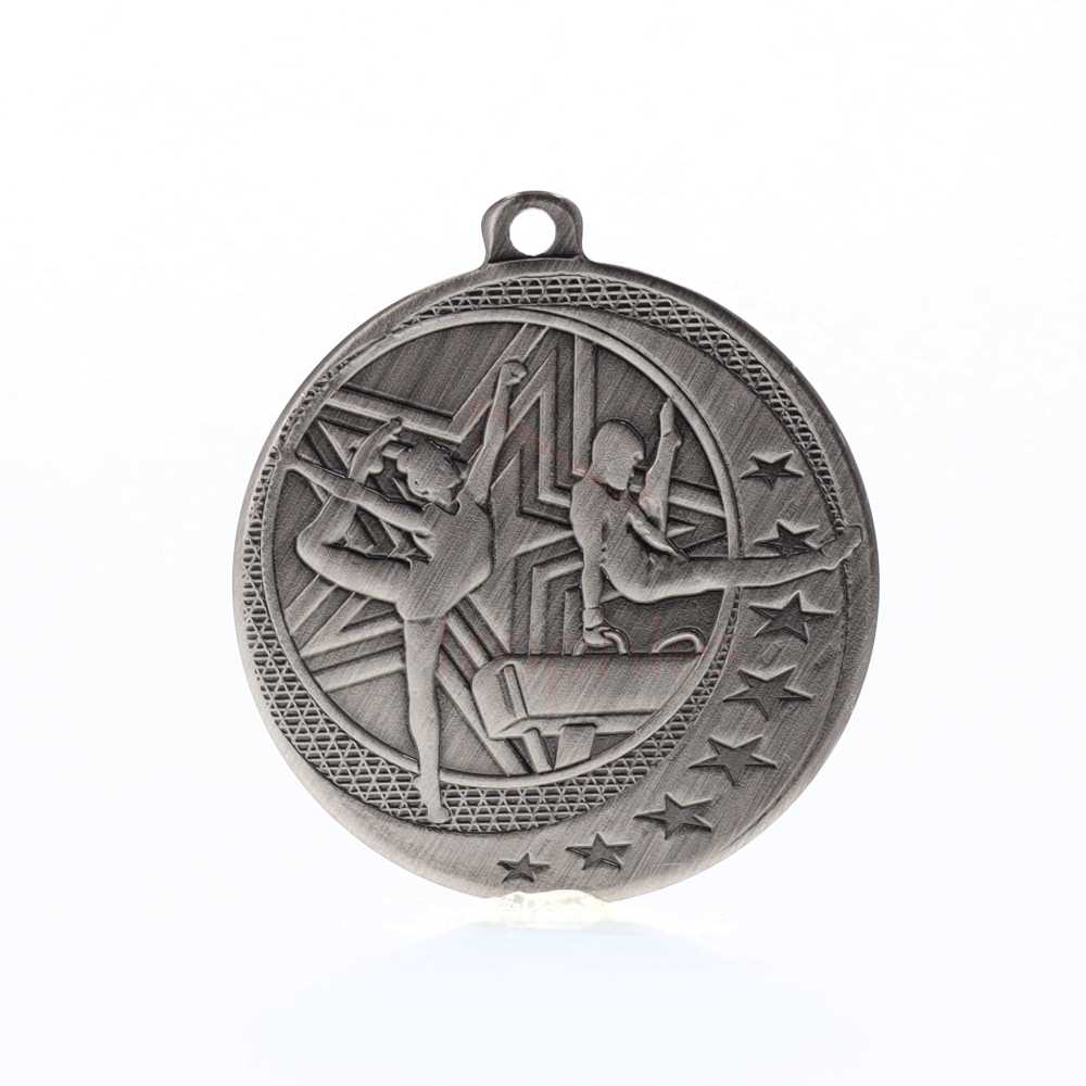Gymnastics Wayfare Medal Silver 50mm