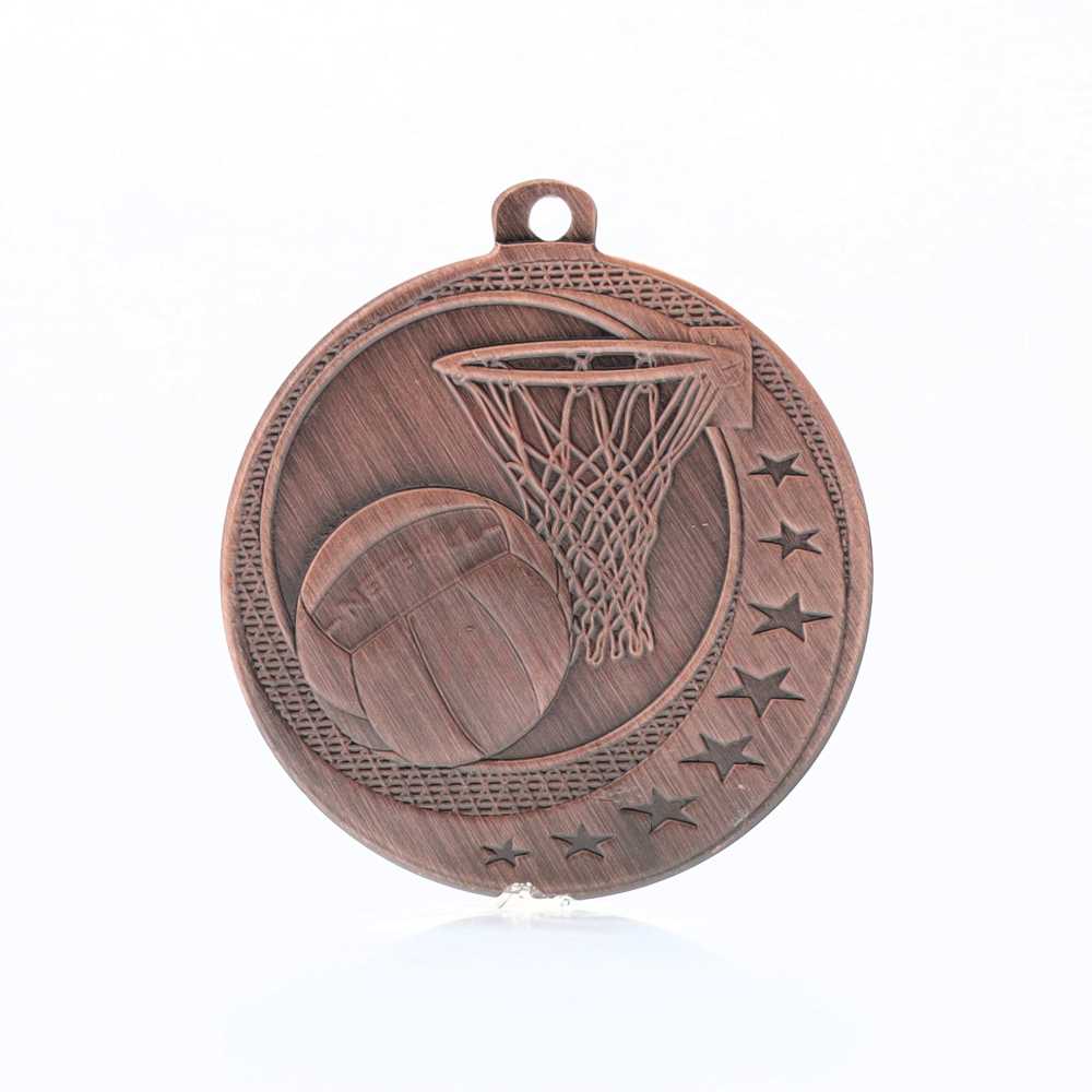 Netballwayfare Medal Bronze 50mm