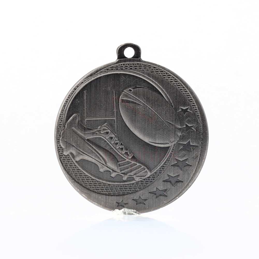 Rugby Wayfare Medal Silver 50mm