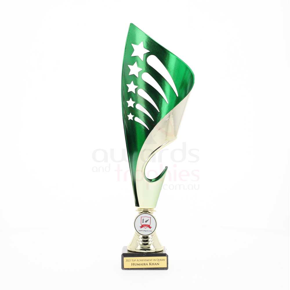 Olympia Cup - Gold/Green 305mm