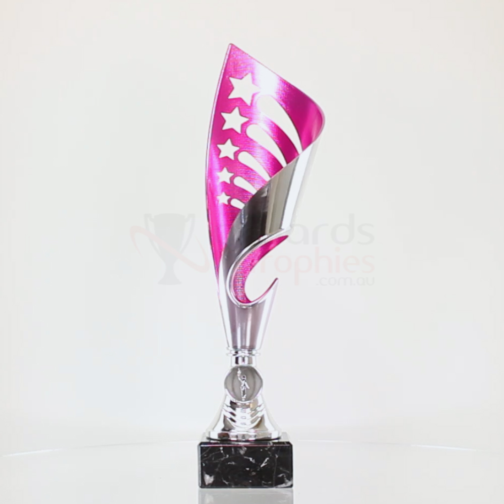 Olympia Cup - Silver/Pink 305mm