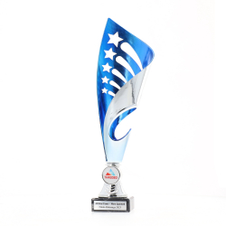 Olympia Cup - Silver/Blue 305mm