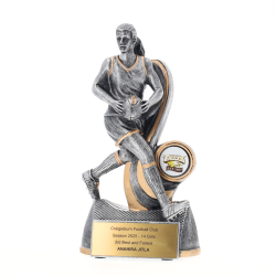 Footy Contender Female 125mm